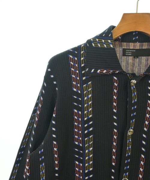 International Gallery BEAMS（インターナショナルギャラリービームス）カジュアルシャツ 黒 サイズ:L メンズ/2200620340113