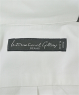 International Gallery BEAMS（インターナショナルギャラリービームス）カジュアルシャツ 白 サイズ:S メンズ/2200627768286