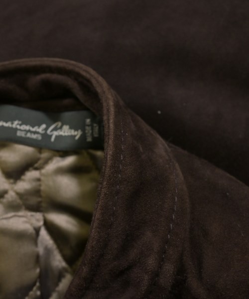 International Gallery BEAMS（インターナショナルギャラリービームス）ライダース 茶 サイズ:44(S位) メンズ/2200629322042