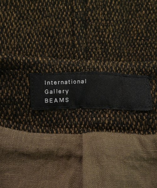 International Gallery BEAMS（インターナショナルギャラリービームス）カジュアルシャツ 茶 サイズ:M メンズ/2200632407019