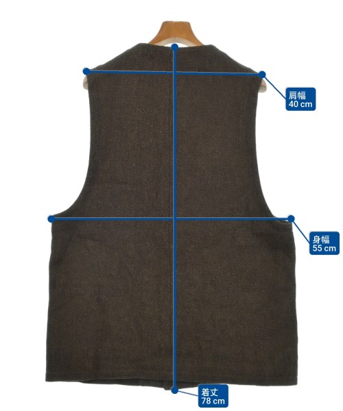 International Gallery BEAMS（インターナショナルギャラリービームス）カジュアルシャツ 茶 サイズ:M メンズ/2200632407019