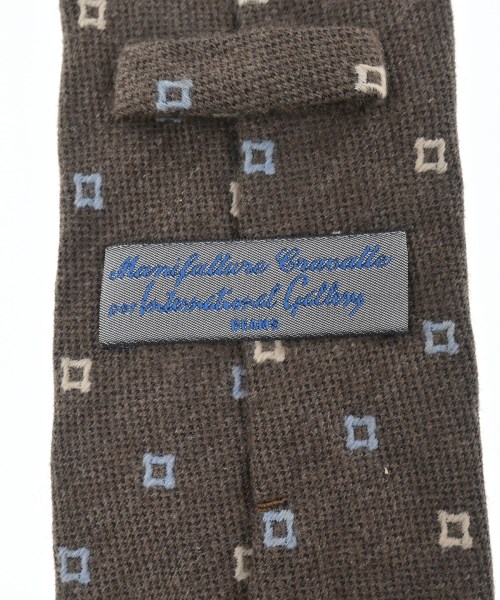 International Gallery BEAMS（インターナショナルギャラリービームス）ネクタイ 茶 サイズ:- メンズ/2200619286019