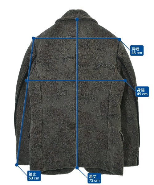 International Gallery BEAMS（インターナショナルギャラリービームス）カジュアルジャケット グレー サイズ:3(L位) メンズ/2200677653013