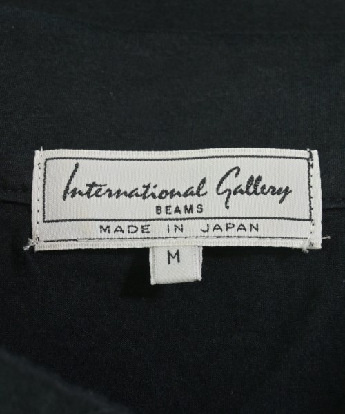 International Gallery BEAMS（インターナショナルギャラリービームス）ポロシャツ 黒 サイズ:M メンズ/2200681335042