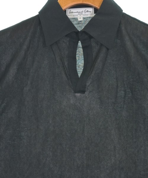 International Gallery BEAMS（インターナショナルギャラリービームス）ポロシャツ 黒 サイズ:M メンズ/2200681335042