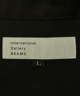 International Gallery BEAMS（インターナショナルギャラリービームス）カジュアルシャツ 黒 サイズ:L メンズ/2200695885243