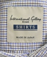 International Gallery BEAMS（インターナショナルギャラリービームス）カジュアルシャツ 青 サイズ:M メンズ/2200655696094