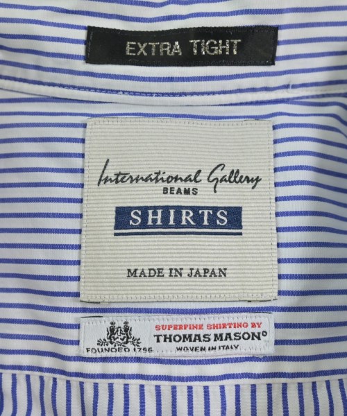 International Gallery BEAMS（インターナショナルギャラリービームス）カジュアルシャツ 白 サイズ:39(M位) メンズ/2200636306103