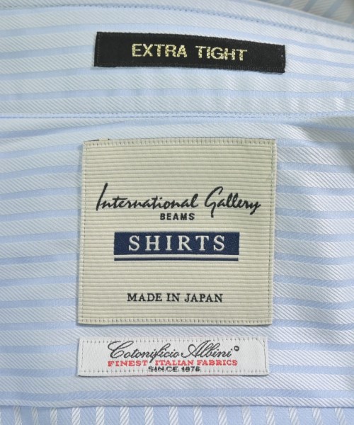 International Gallery BEAMS（インターナショナルギャラリービームス）ドレスシャツ 青 サイズ:39(M位) メンズ/2200637542081