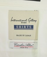 International Gallery BEAMS（インターナショナルギャラリービームス）ドレスシャツ 白 サイズ:39(M位) メンズ/2200637542111