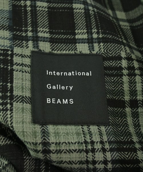 International Gallery BEAMS（インターナショナルギャラリービームス）カジュアルジャケット カーキ サイズ:L メンズ/2200705651011