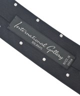 International Gallery BEAMS（インターナショナルギャラリービームス）ネクタイ 黒 サイズ:- メンズ/2200704642690