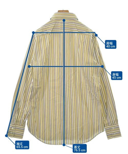 International Gallery BEAMS（インターナショナルギャラリービームス）カジュアルシャツ 白 サイズ:39(M位) メンズ/2200730840213