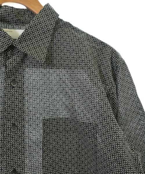 International Gallery BEAMS（インターナショナルギャラリービームス）カジュアルシャツ 黒 サイズ:S メンズ/2200730840404