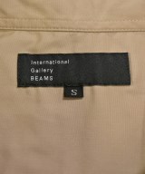 International Gallery BEAMS（インターナショナルギャラリービームス）カジュアルシャツ ベージュ サイズ:S メンズ/2200730840749