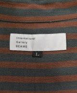 International Gallery BEAMS（インターナショナルギャラリービームス）カジュアルシャツ 茶 サイズ:L メンズ/2200732209704
