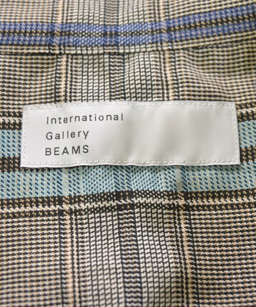 International Gallery BEAMS（インターナショナルギャラリービームス）カジュアルシャツ グレー サイズ:S メンズ/2200736441056