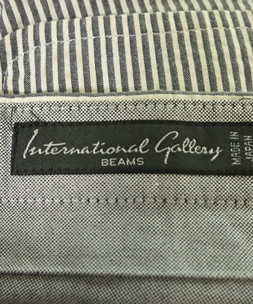 International Gallery BEAMS（インターナショナルギャラリービームス）ショートパンツ 黒 サイズ:44(S位) メンズ/2200719389023