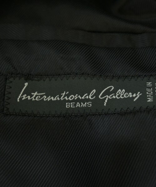 International Gallery BEAMS（インターナショナルギャラリービームス）テーラードジャケット 黒 サイズ:50(XL位) メンズ/2200692585153