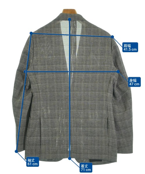 SOVEREIGN（ソブリン）カジュアルジャケット 黒 サイズ:44(S位) メンズ/2200622964126