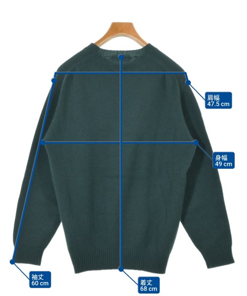 SOVEREIGN（ソブリン）ニット・セーター 緑 サイズ:42(XS位) メンズ/2200640073169