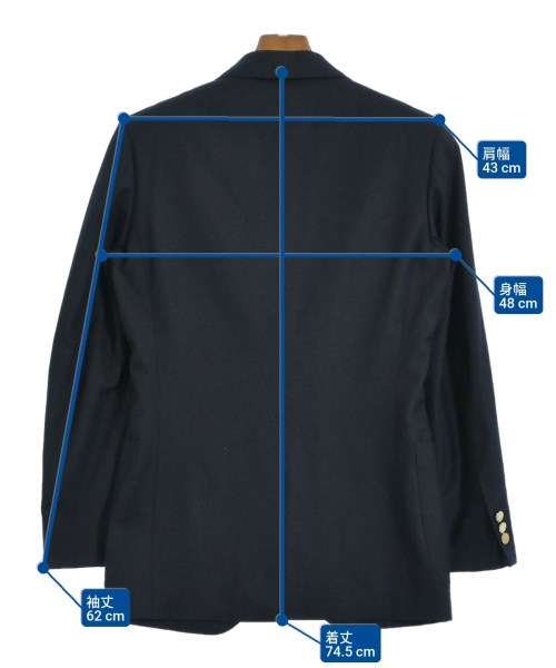 SOVEREIGN（ソブリン）テーラードジャケット 紺 サイズ:44(S位) メンズ/2200644698061