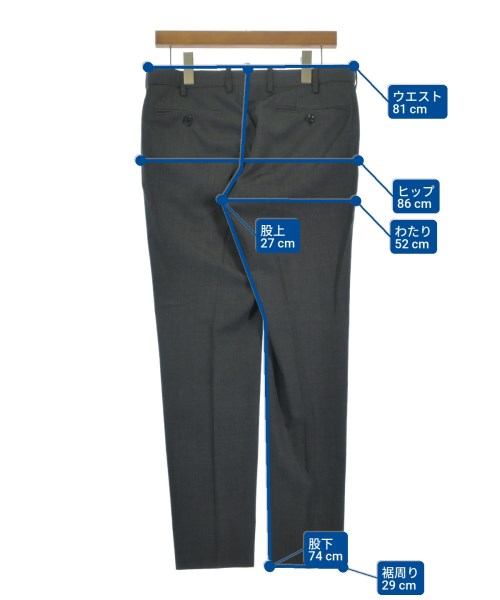 SOVEREIGN（ソブリン）スラックス グレー サイズ:46(M位) メンズ/2200618720040