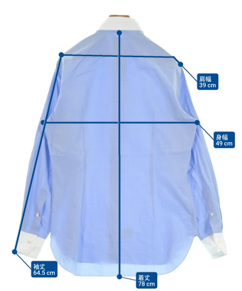 SOVEREIGN（ソブリン）カジュアルシャツ 青 サイズ:39(M位) メンズ/2200617130185