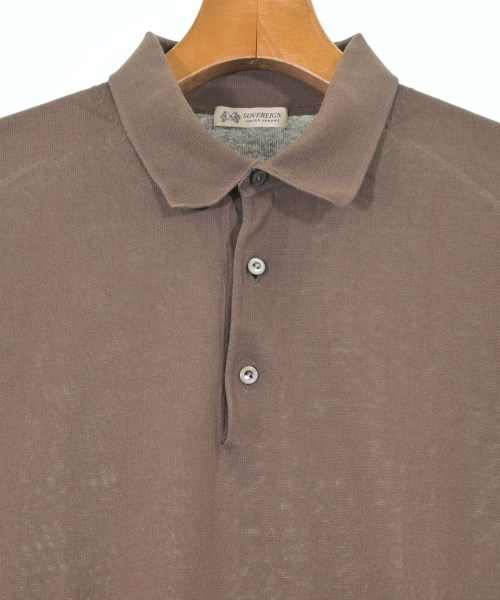 SOVEREIGN（ソブリン）ポロシャツ 茶 サイズ:M メンズ/2200620866071