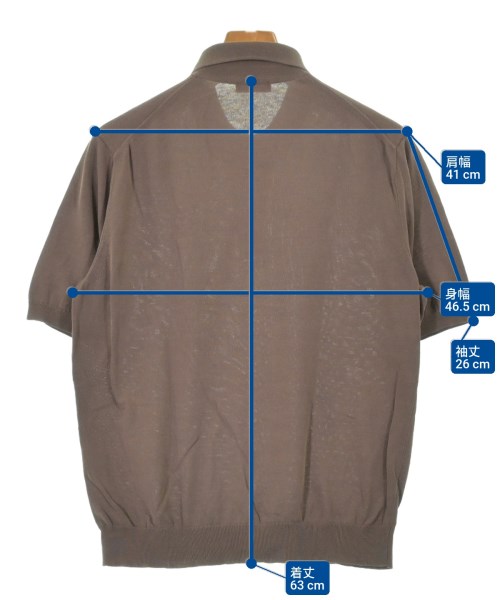 SOVEREIGN（ソブリン）ポロシャツ 茶 サイズ:M メンズ/2200620866071