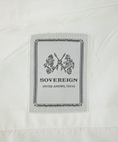 SOVEREIGN（ソブリン）カジュアルシャツ 白 サイズ:40(L位) メンズ/2200650410039