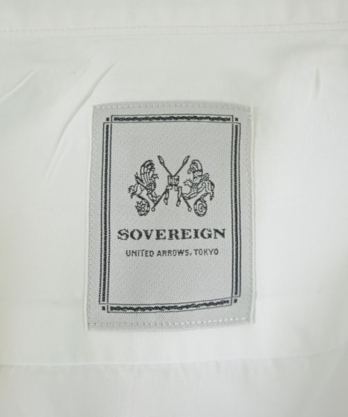 SOVEREIGN（ソブリン）カジュアルシャツ 白 サイズ:39(M位) メンズ/2200650410046