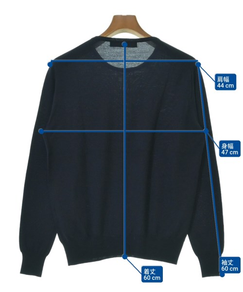 SOVEREIGN（ソブリン）ニット・セーター 紺 サイズ:46(M位) メンズ/2200675375139