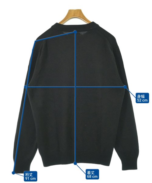 SOVEREIGN（ソブリン）ニット・セーター 黒 サイズ:XL メンズ/2200693949060