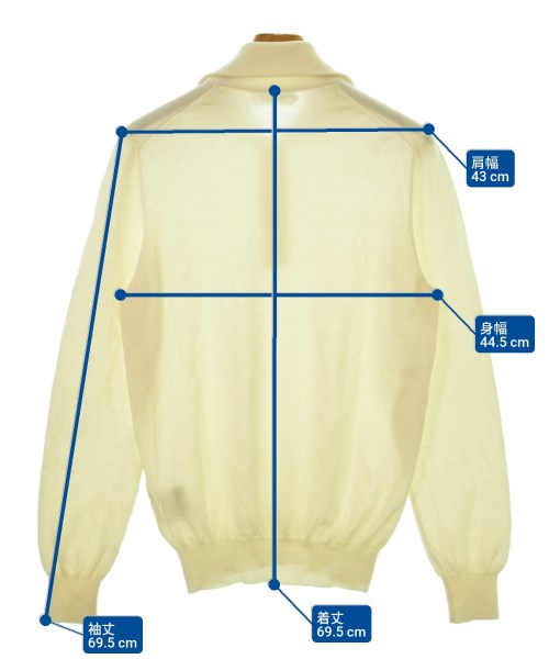 SOVEREIGN（ソブリン）ニット・セーター 白 サイズ:48(L位) メンズ/2200653560250