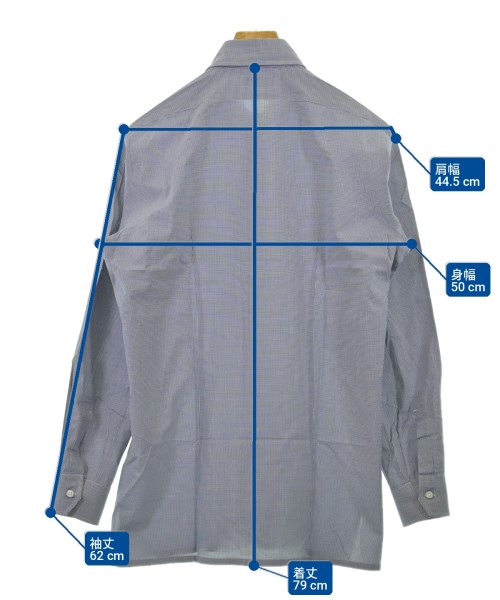 SOVEREIGN（ソブリン）カジュアルシャツ 紺 サイズ:39(M位) メンズ/2200709662198