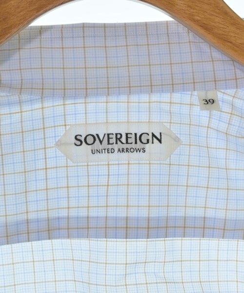 SOVEREIGN（ソブリン）ドレスシャツ 青 サイズ:39(M位) メンズ/2200704297814