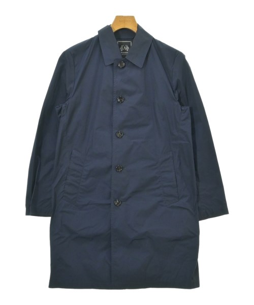 SOVEREIGN(ソブリン)ステンカラーコート 紺 サイズ:S/2200669129038
