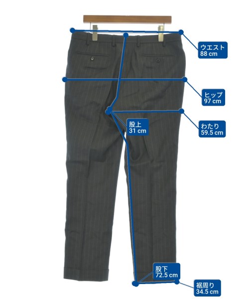SOVEREIGN（ソブリン）スラックス グレー サイズ:-(L位) メンズ/2200669691092