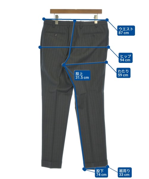 SOVEREIGN（ソブリン）スラックス グレー サイズ:-(L位) メンズ/2200669691122