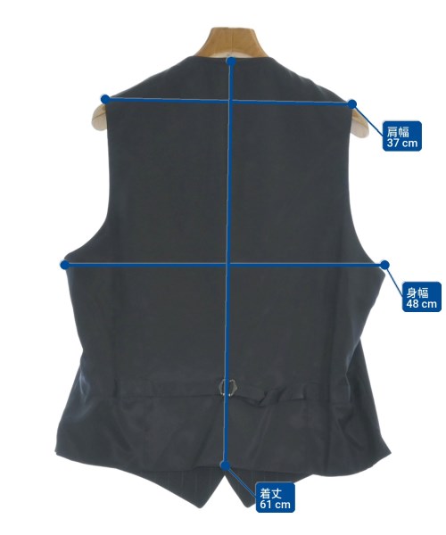 SOVEREIGN（ソブリン）カジュアルシャツ 紺 サイズ:52(XL位) メンズ/2200669691146