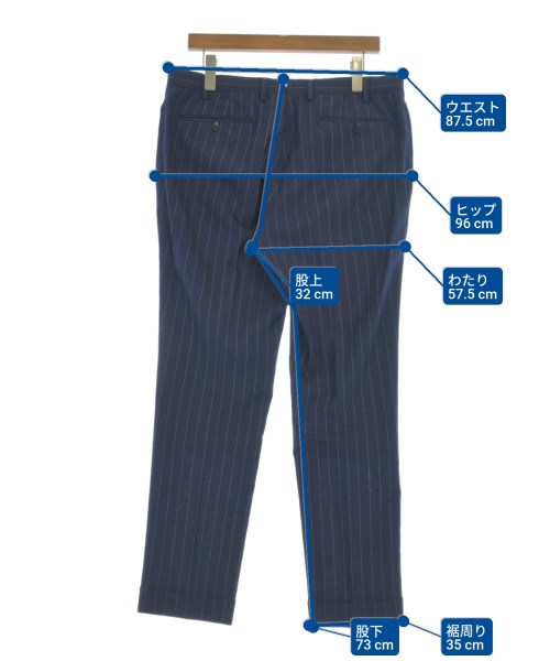 SOVEREIGN（ソブリン）スラックス 紺 サイズ:-(L位) メンズ/2200669691177