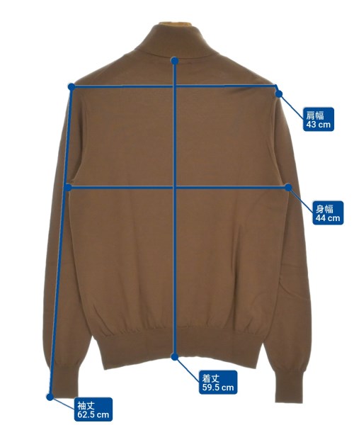 SOVEREIGN（ソブリン）ニット・セーター 茶 サイズ:46(M位) メンズ/2200667283152