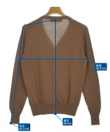 SOVEREIGN（ソブリン）カーディガン 茶 サイズ:46(M位) メンズ/2200667283169