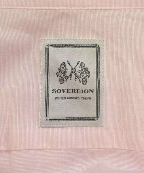 SOVEREIGN（ソブリン）カジュアルシャツ ピンク サイズ:41(XL位) メンズ/2200680658166