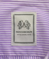 SOVEREIGN（ソブリン）カジュアルシャツ 紫 サイズ:41(XL位) メンズ/2200680658173
