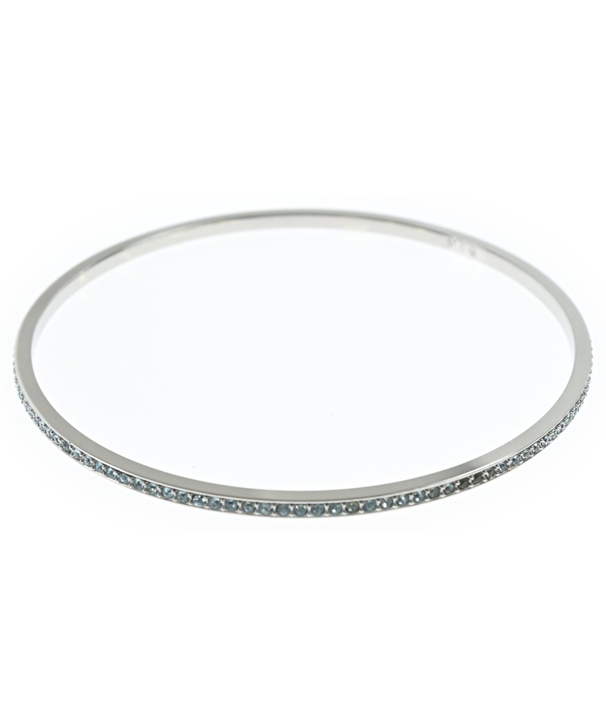 スワロフスキー バングル SWAROVSKI - スワロフスキー ツイスト バングル メタル 【中古
