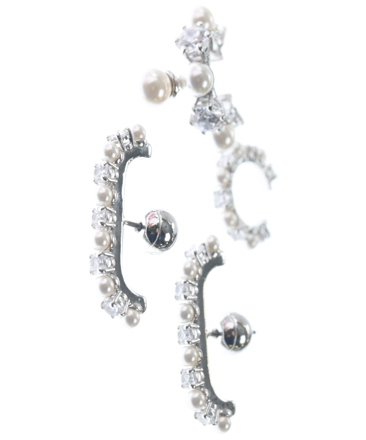 SWAROVSKI（スワロフスキー）ピアス シルバー サイズ