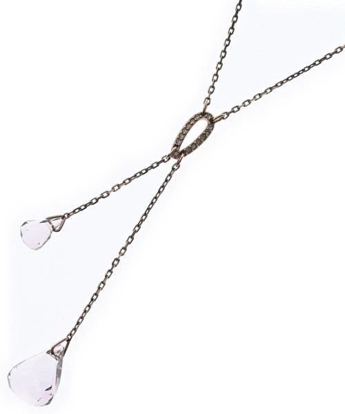SWAROVSKI(スワロフスキー)ネックレス 紫 サイズ:-/2200675312080