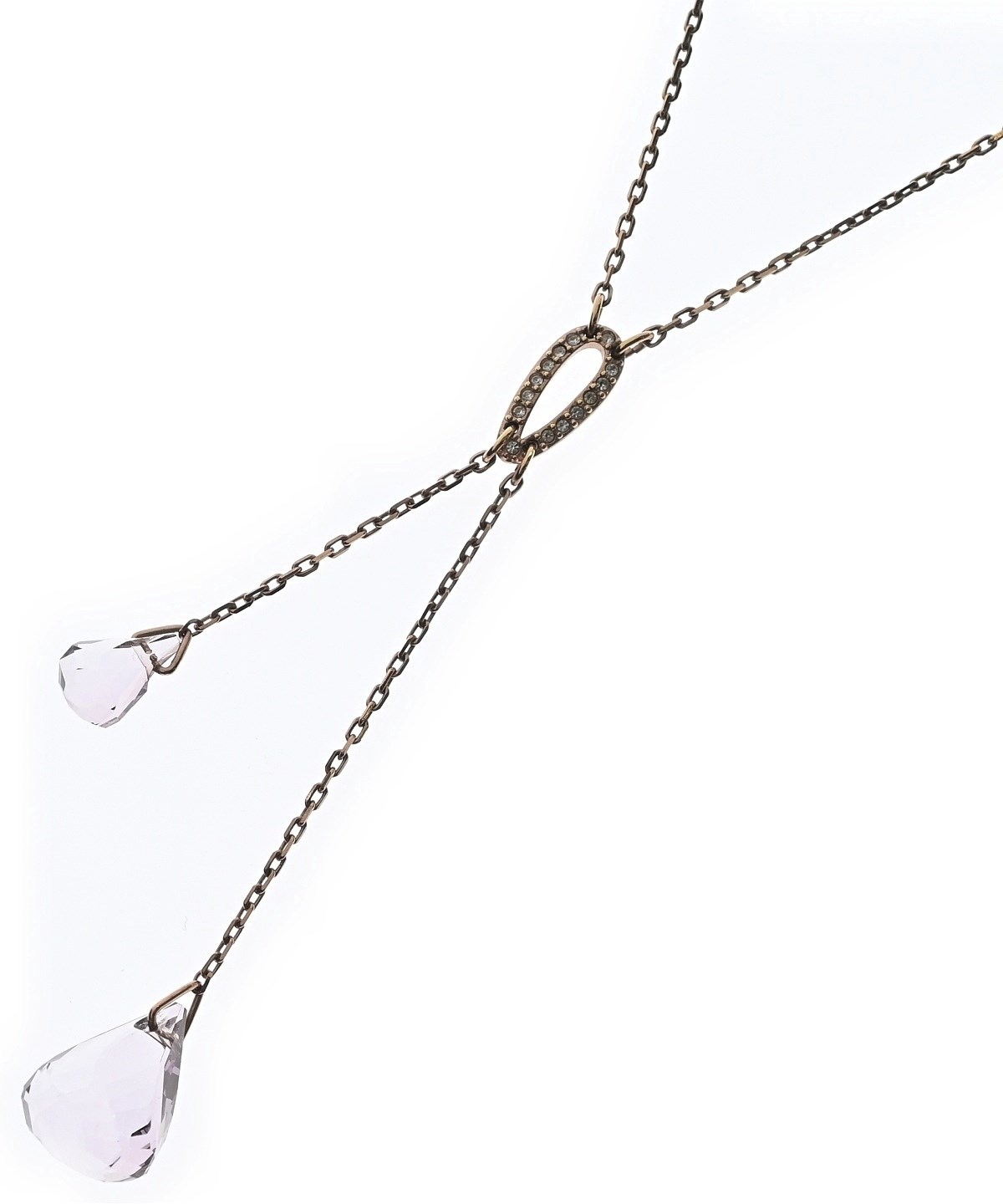 SWAROVSKI（スワロフスキー）ネックレス 紫 サイズ:- レディース 